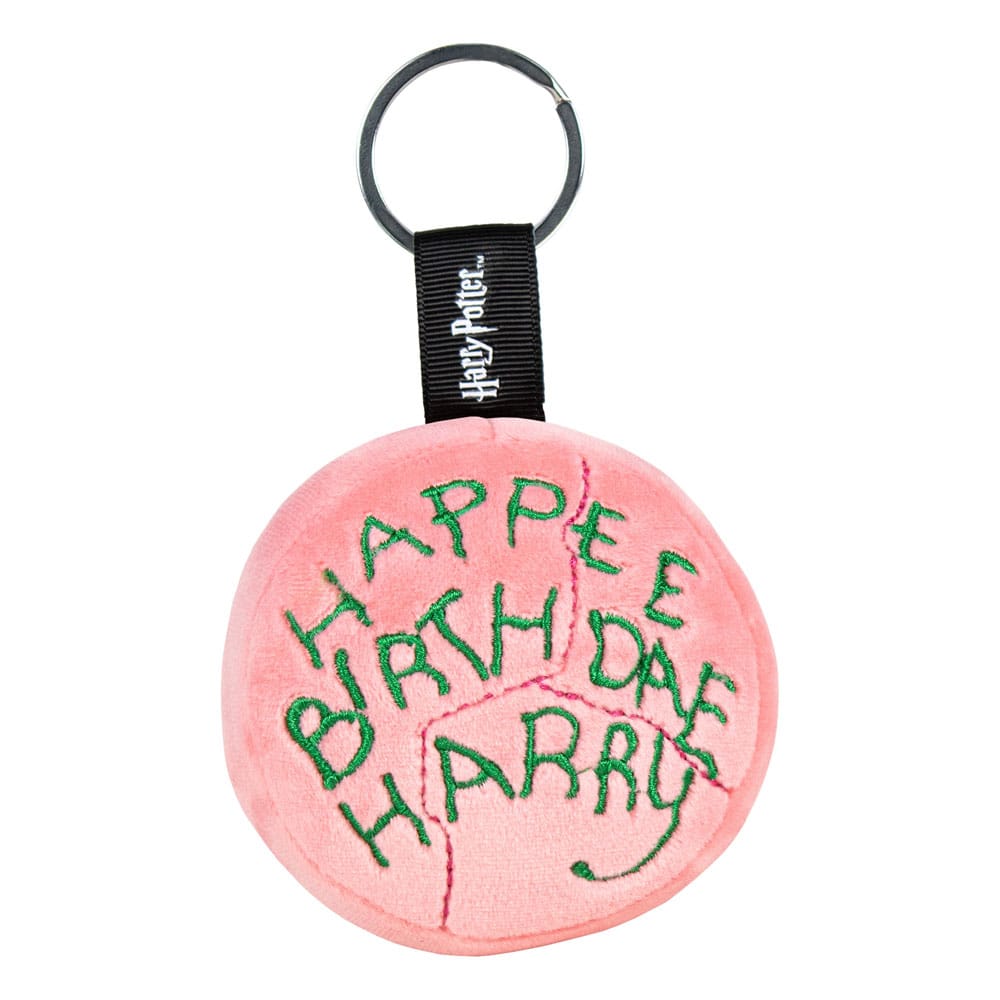 [PREORDER] Harry Potter Plush Keychain with metal ring Happee Birthdae Harry Cake 10 cm
