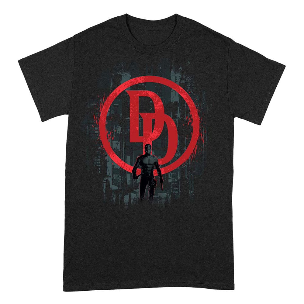 [PREORDER] Marvel Daredevil T-Shirt Daredevil Double D Shadow Size S
