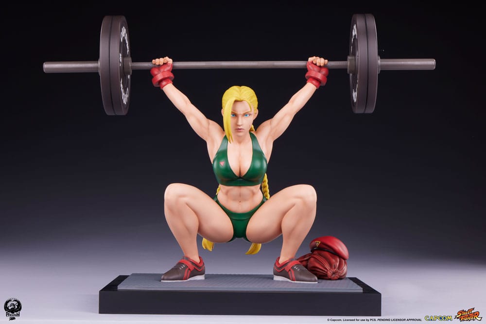 [PREORDER] Street Fighter Premier Series Statue 1/4 Cammy: Powerlifting 41 cm