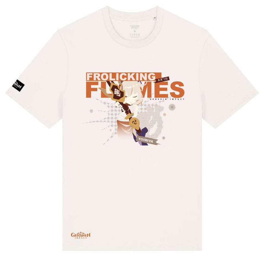[PREORDER] Genshin Impact T-Shirt Yoimiya Frolicking Flames Size XL