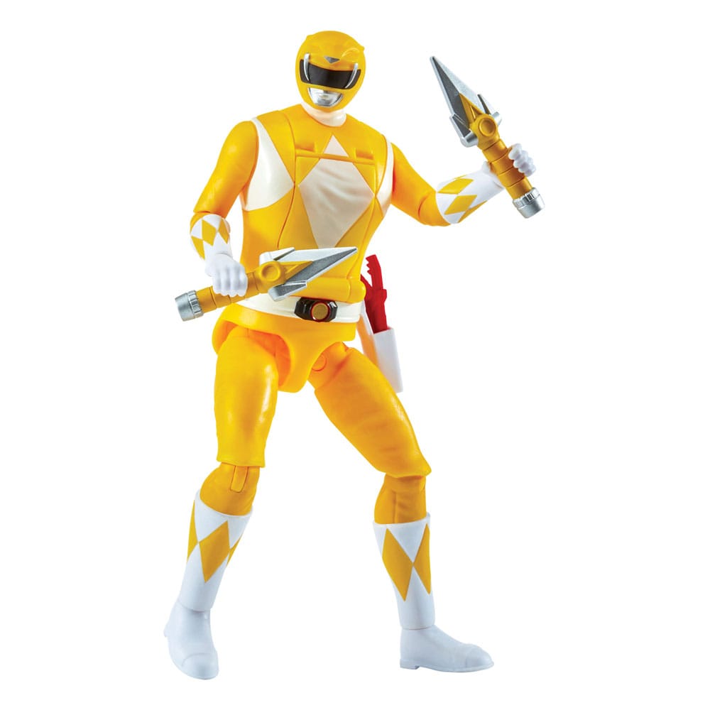 [PREORDER] Mighty Morphin Power Rangers Action Figure Auto-Morphin Yellow Ranger 12 cm