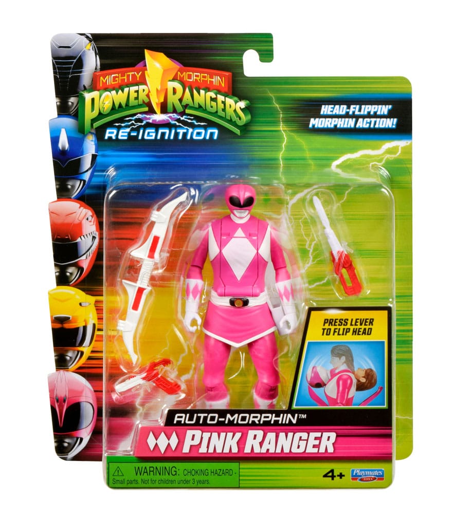 [PREORDER] Mighty Morphin Power Rangers Action Figure Auto-Morphin Pink Ranger 12 cm