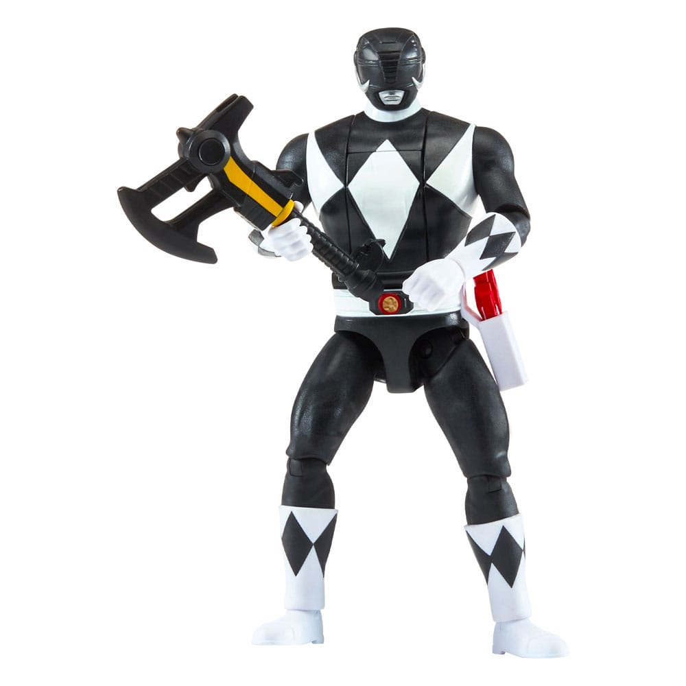 [PREORDER] Mighty Morphin Power Rangers Action Figure Auto-Morphin Black Ranger 12 cm
