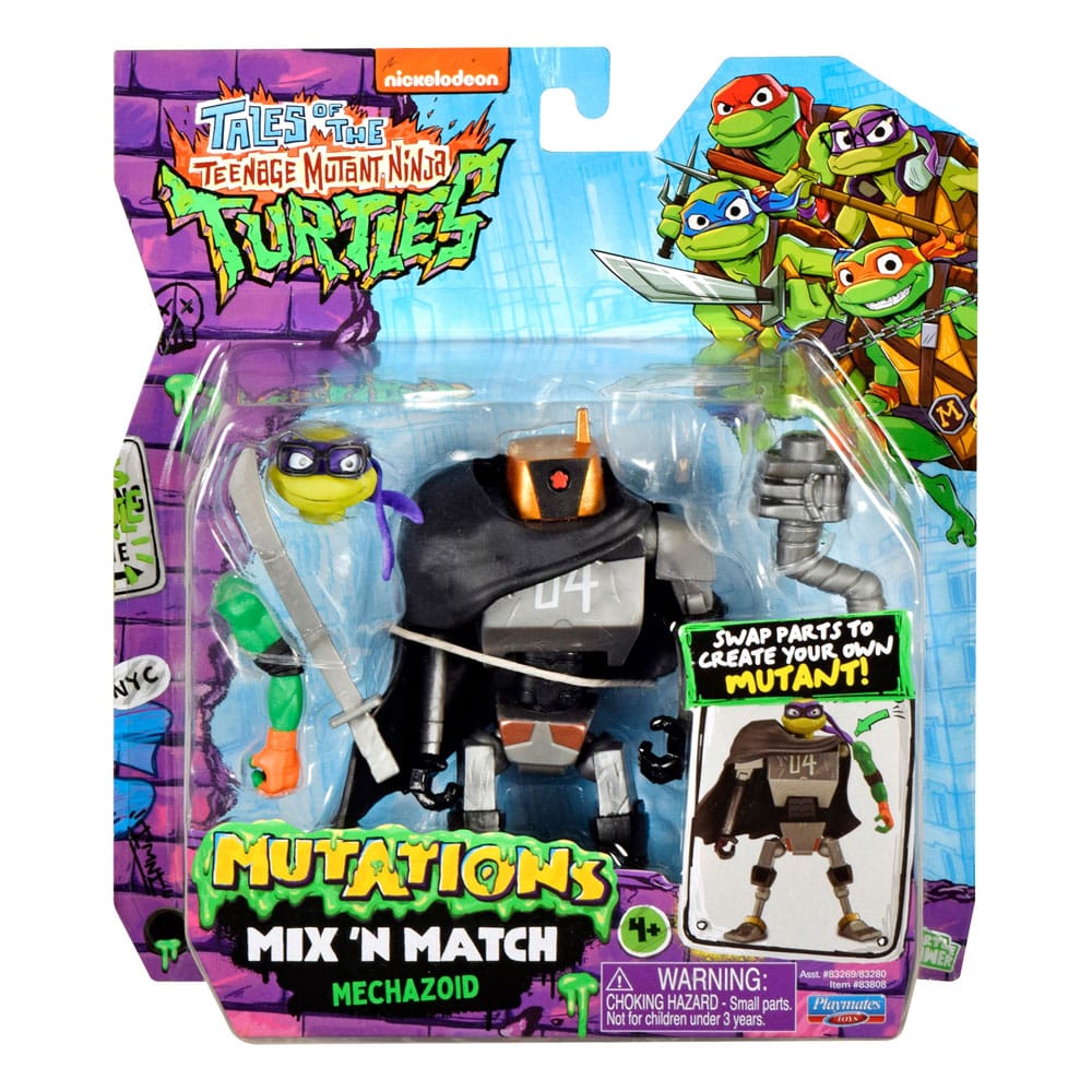 [PREORDER] Tales of the Teenage Mutant Ninja Turtles Mix 'n Match Action Figure Mechazoid 12 cm
