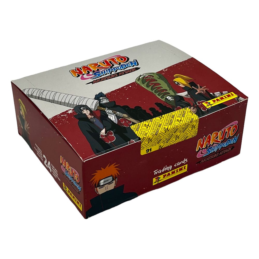 [PREORDER] Naruto Shippuden Akatsuki Attack Trading Cards Flow Packs Display (24)