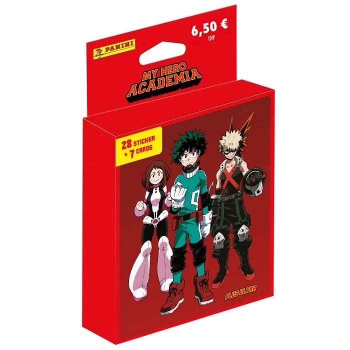[PREORDER] My Hero Academia Sticker & Trading Card Collection Eco-Blister Plus Ultra *German Version*