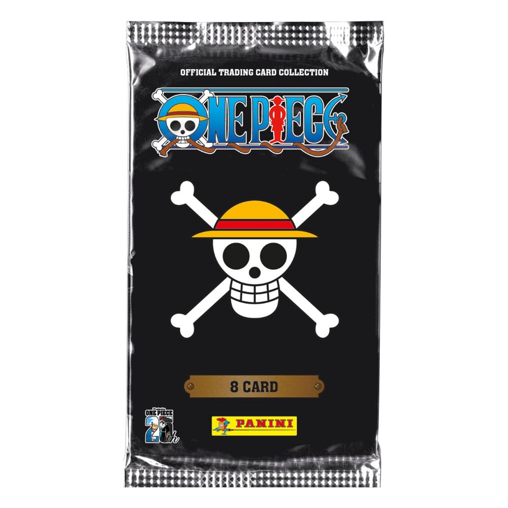 [PREORDER] ONE PIECE - Panini Display 18 Pochette 8 Trading cards