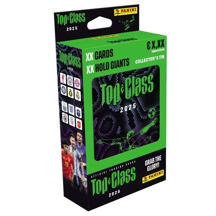 [PREORDER] FIFA Top Class 2025 Trading Cards Classic Tin