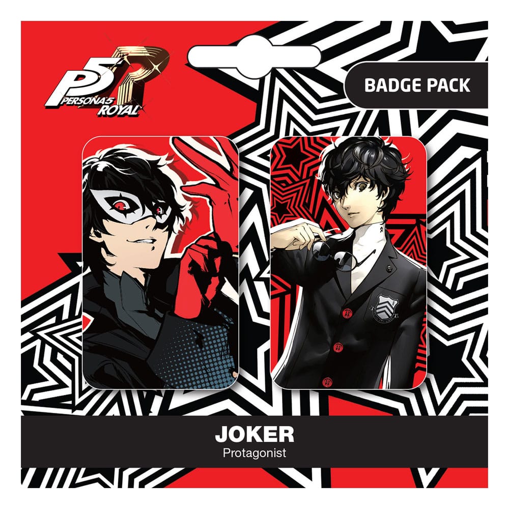 [PREORDER] Persona 5 Royal Pin Badges 2-Pack Set A