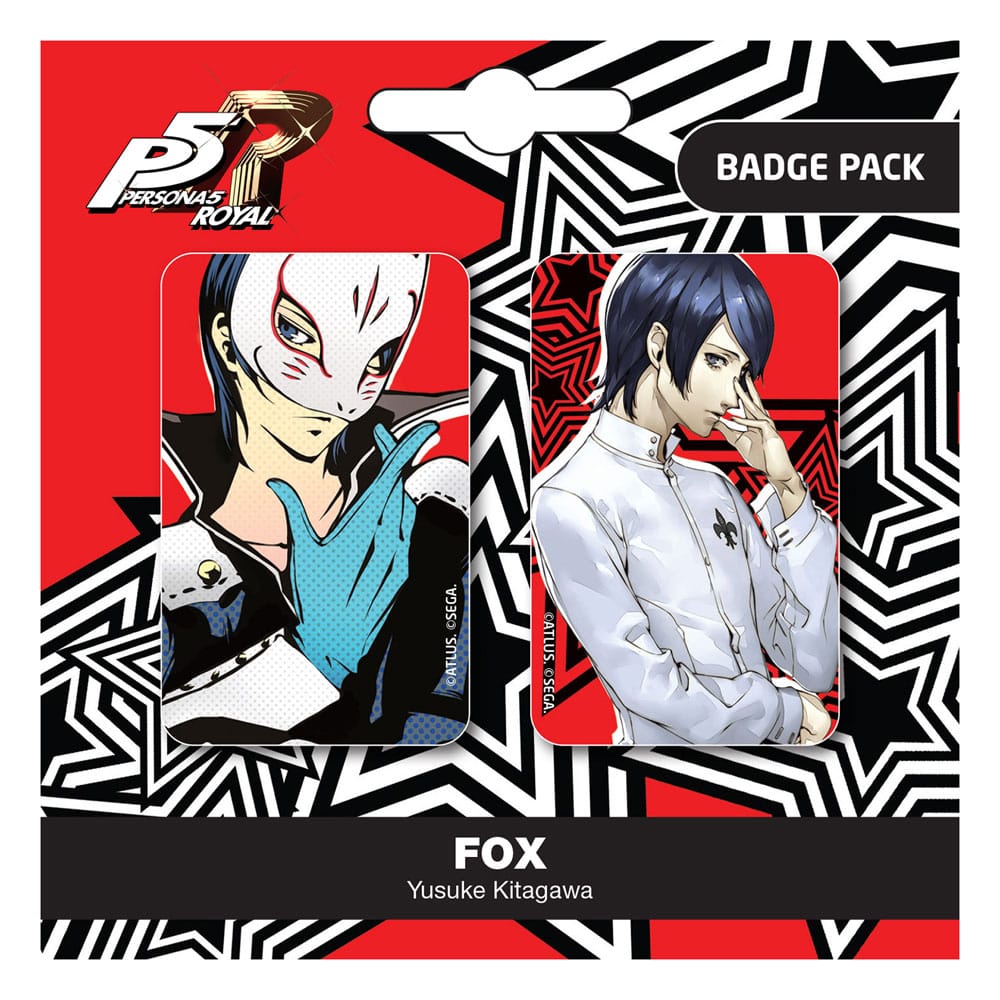 [PREORDER] Persona 5 Royal Pin Badges 2-Pack Set C