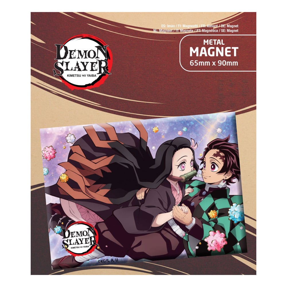 [PREORDER] Demon Slayer: Kimetsu no Yaiba Fridge Magnet Tanjiro & Nezuko