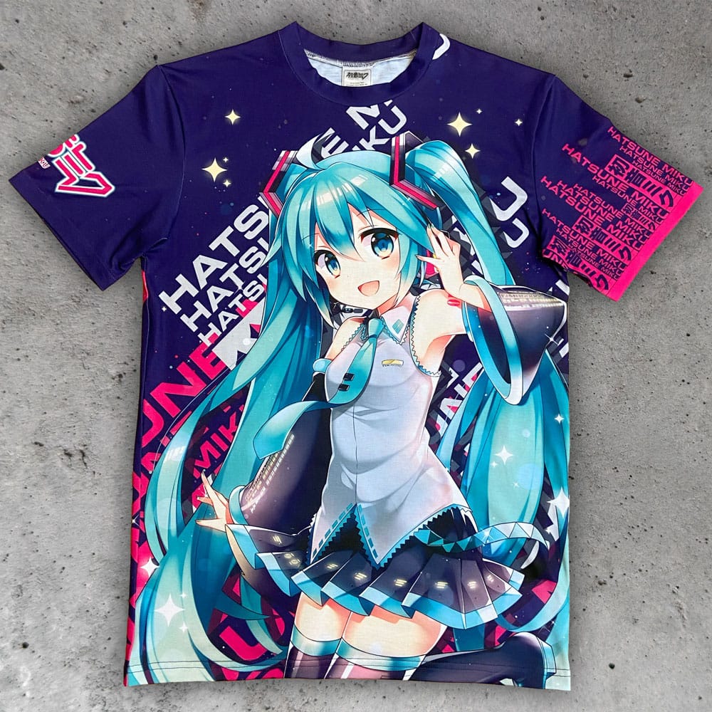 [PREORDER] Hatsune Miku T-Shirt Expressive Vibes Size M