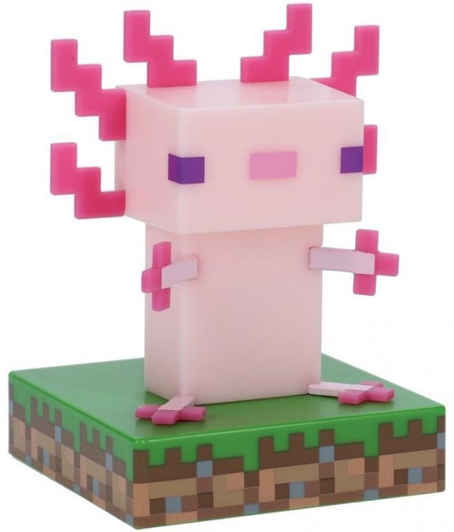 MINECRAFT - Axolotl - Icon Light 4.3inch