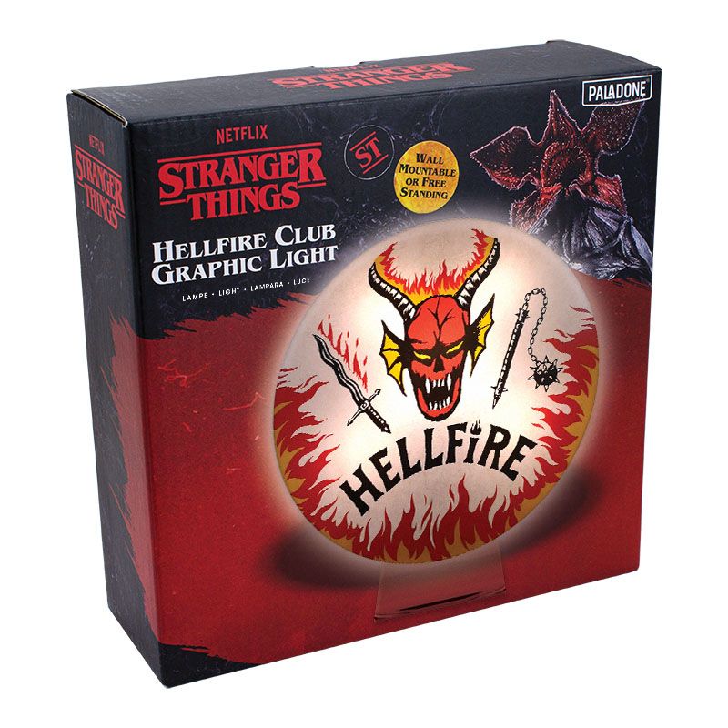 STRANGER THINGS - Hellfire Club Graphic Light 20cm