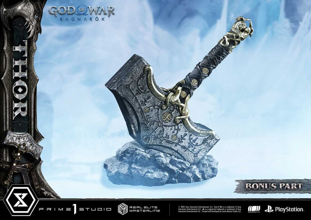 [PREORDINE] God of War: Ragnarök Statua Real Elite Masterline 1/3 Thor Deluxe Bonus Version 105 cm - Prime 1 Studio - Statue