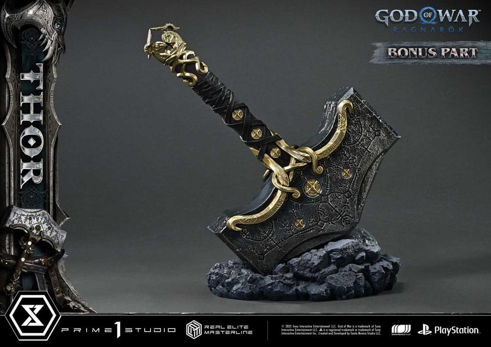 [PREORDINE] God of War: Ragnarök Statua Real Elite Masterline 1/3 Thor Deluxe Bonus Version 105 cm - Prime 1 Studio - Statue