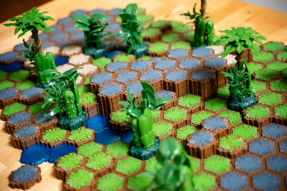 [PREORDER] Heroscape Expansion The Grove at Laur's Edge Terrain *English Version*