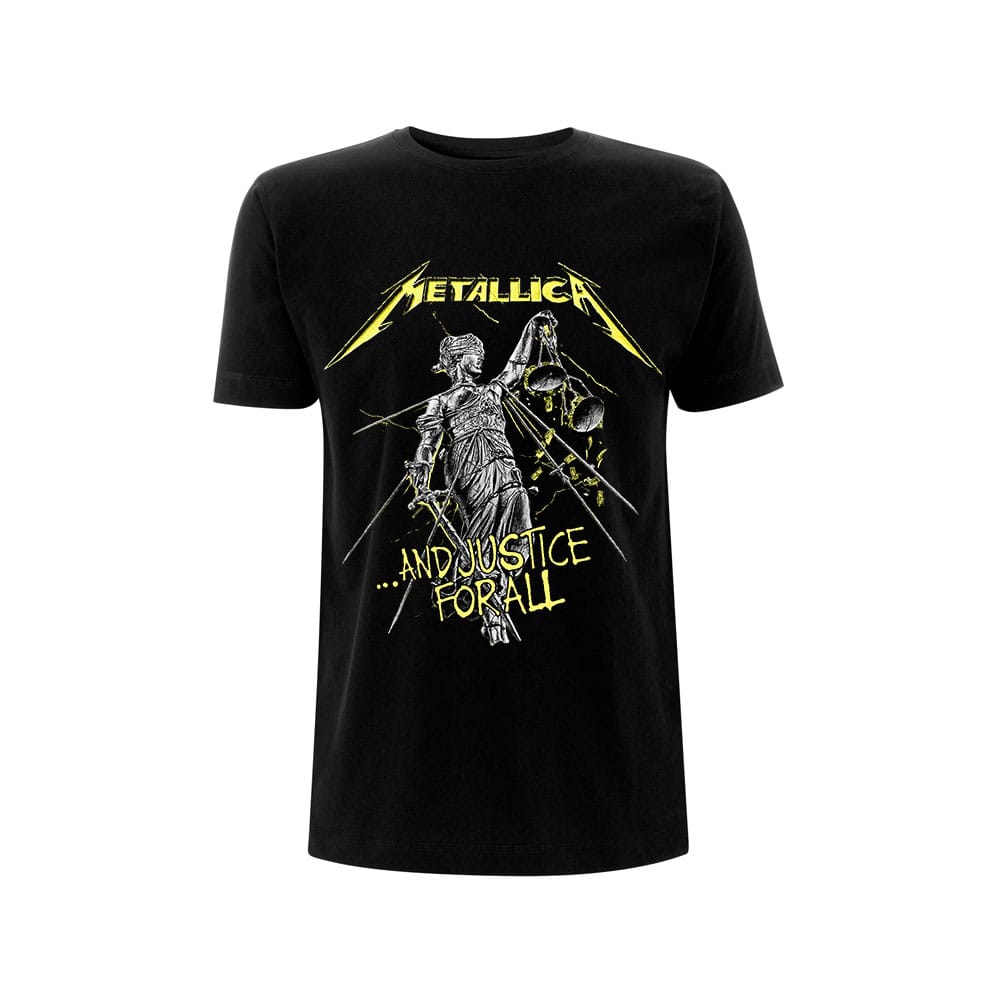 [PREORDER] Metallica T-Shirt And Justice For All Tracks Black Size S