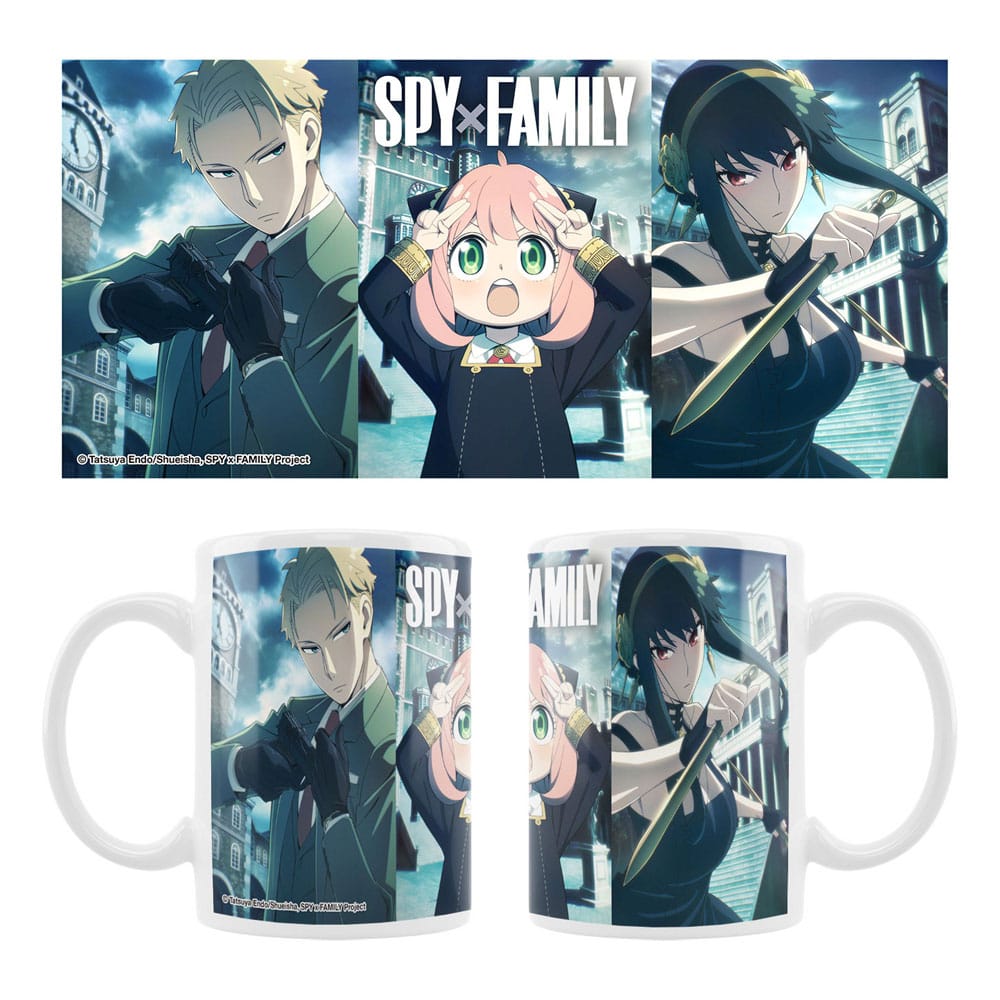 [PREORDER] Spy x Family Ceramic Mug Loid & Anya & Yor