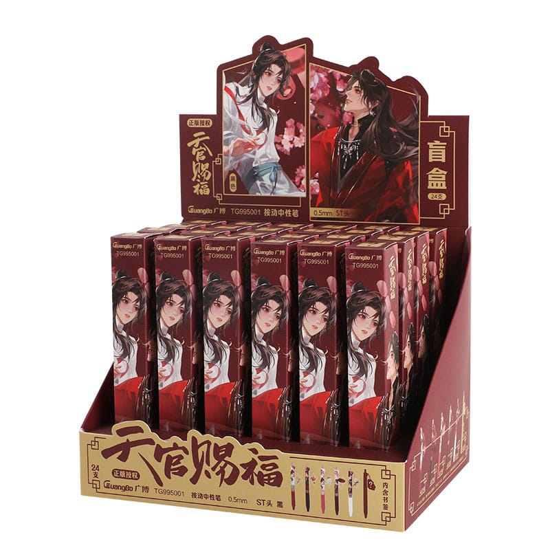 [PREORDER] Heaven Official´s Blessing Gel Pens Wave 01 Display (24)