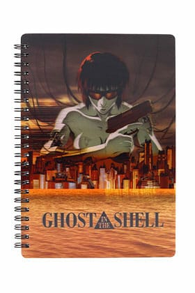 [PREORDER] Ghost in the Shell Notebook with 3D-Effect City