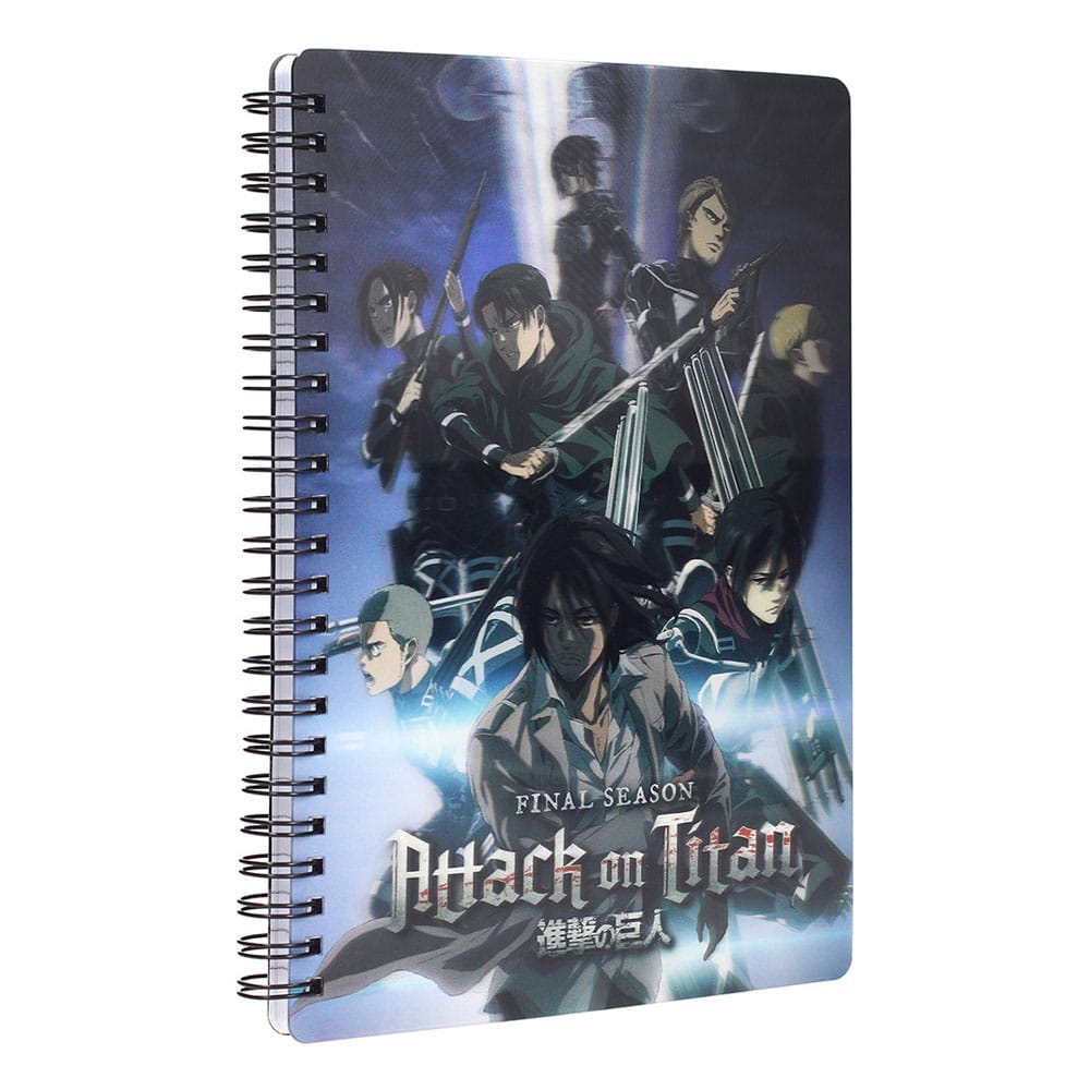 [PREORDER] Attack on Titan Notebook with 3D-Effect Group