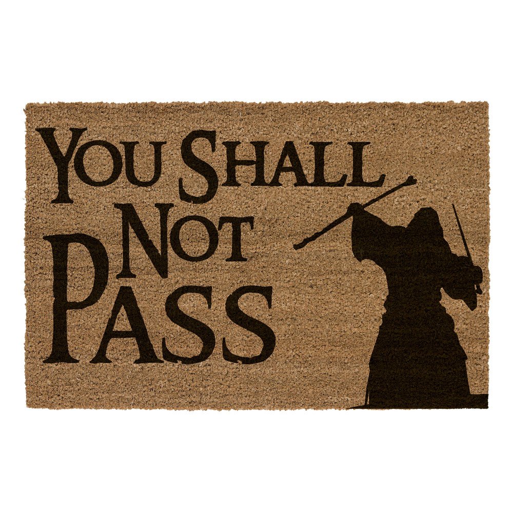[PREORDER] Lord of the Rings Doormat You Shall Not Pass 60 x 40 cm
