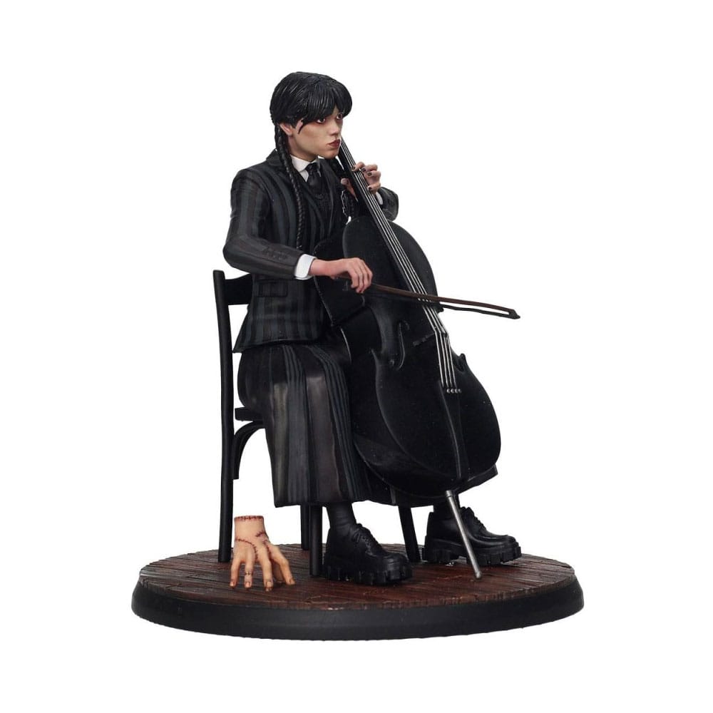 WEDNESDAY with her Cello - Figure 15cm