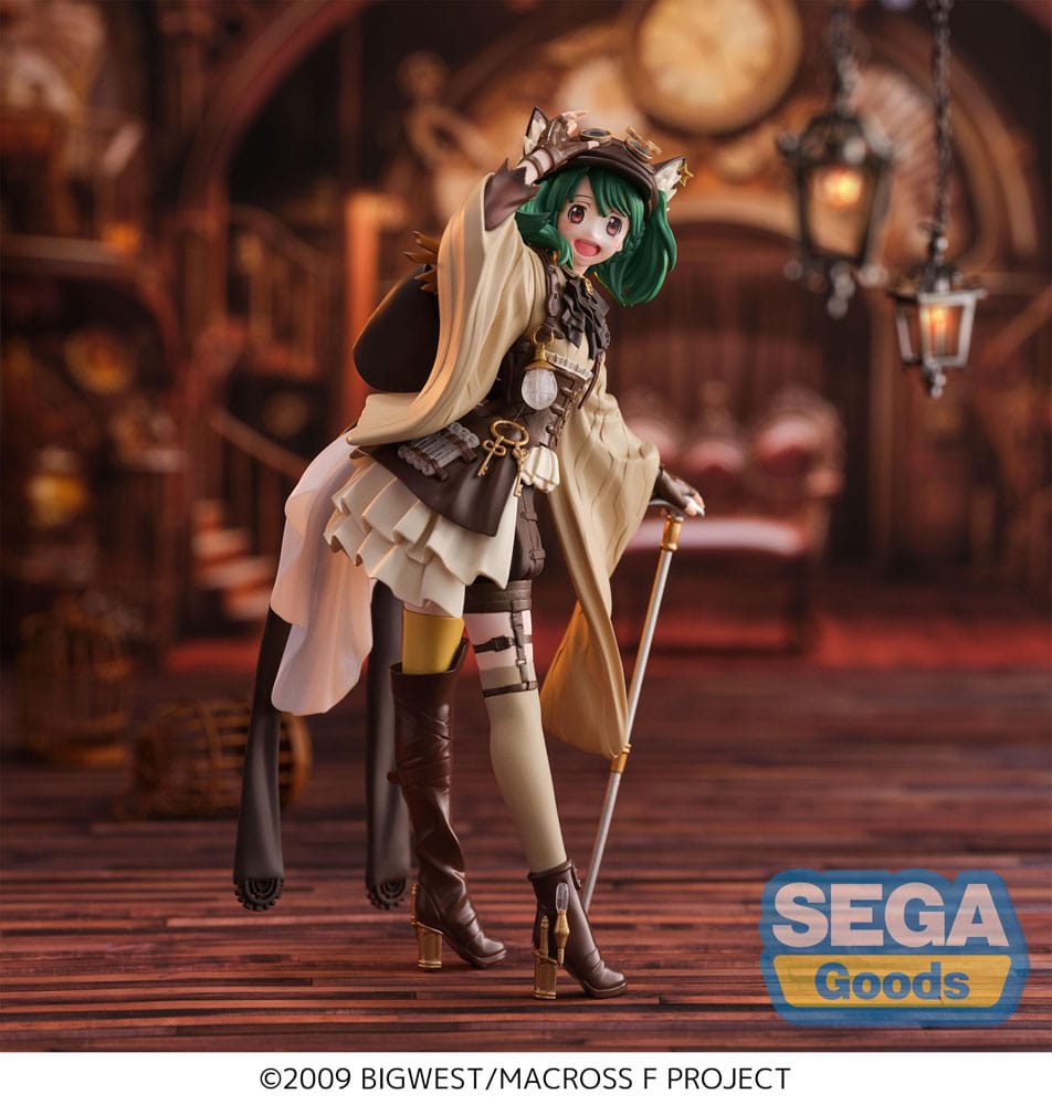 MACROSS FRONTIER - Ranka Lee Oshare - Statue Figurizma 17cm