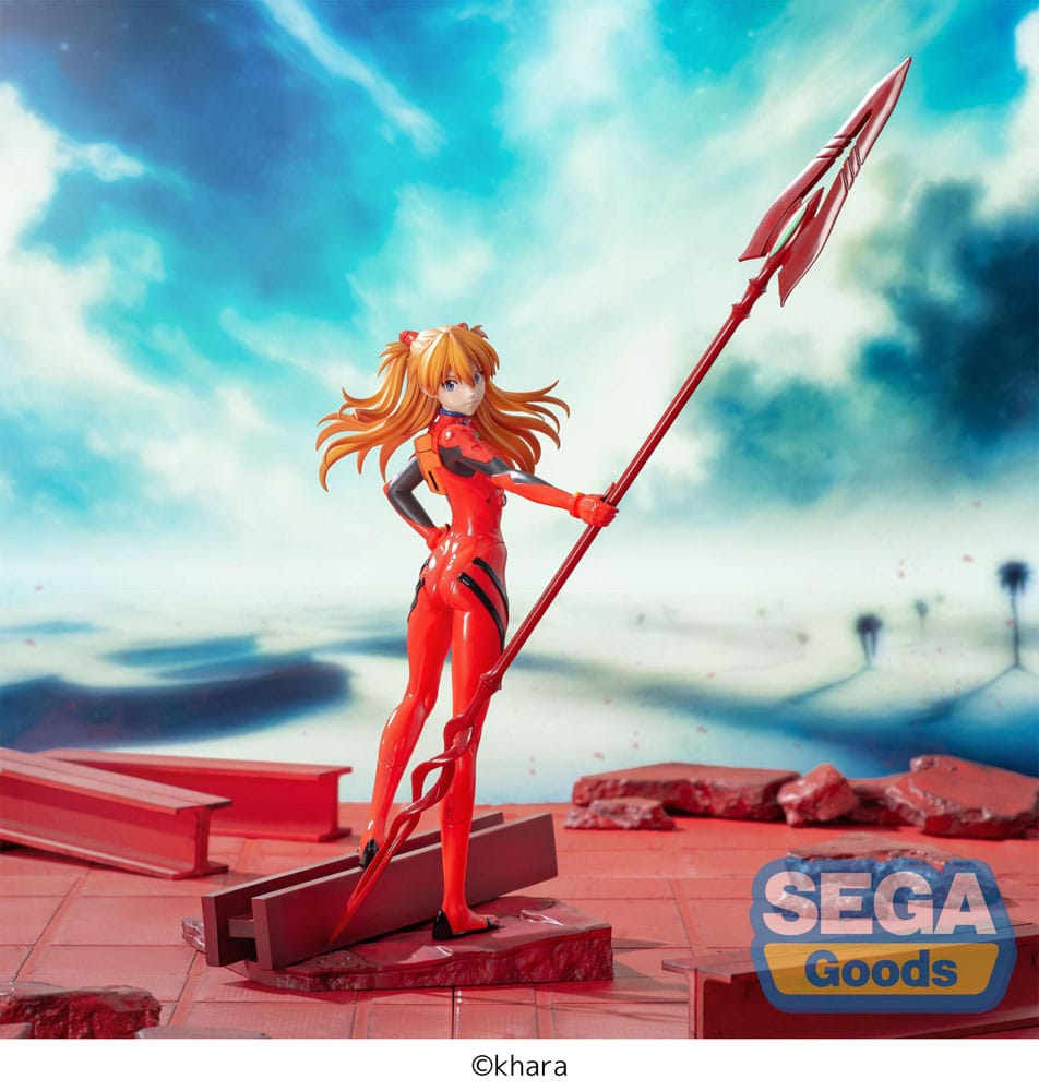 [PREORDER] EVANGELION - Asuka X Spear of Cassius - Figure Luminasta 20cm