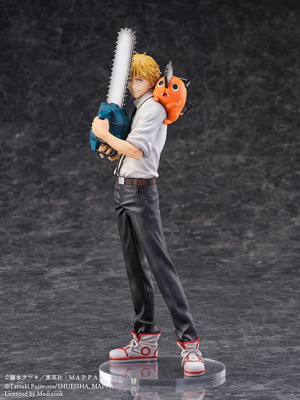 CHAINSAW MAN - Denji & Pochita - Statue S-Fire 24cm