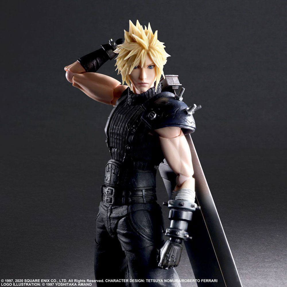[PREORDINE] Final Fantasy VII Remake Action Figure Cloud Strife Ver. 2 - 27 cm - Square-Enix - Action figures