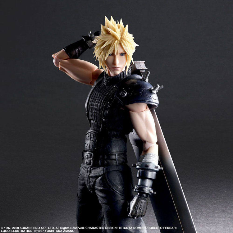 [PREORDINE] Final Fantasy VII Remake Action Figure Cloud Strife Ver. 2 - 27 cm - Square-Enix - Action figures