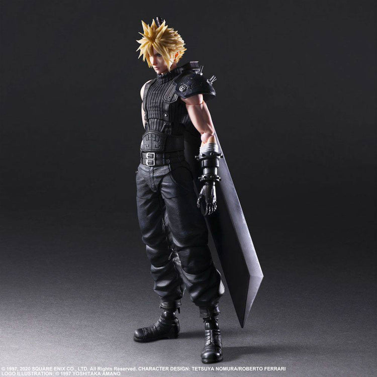 [PREORDINE] Final Fantasy VII Remake Action Figure Cloud Strife Ver. 2 - 27 cm - Square-Enix - Action figures