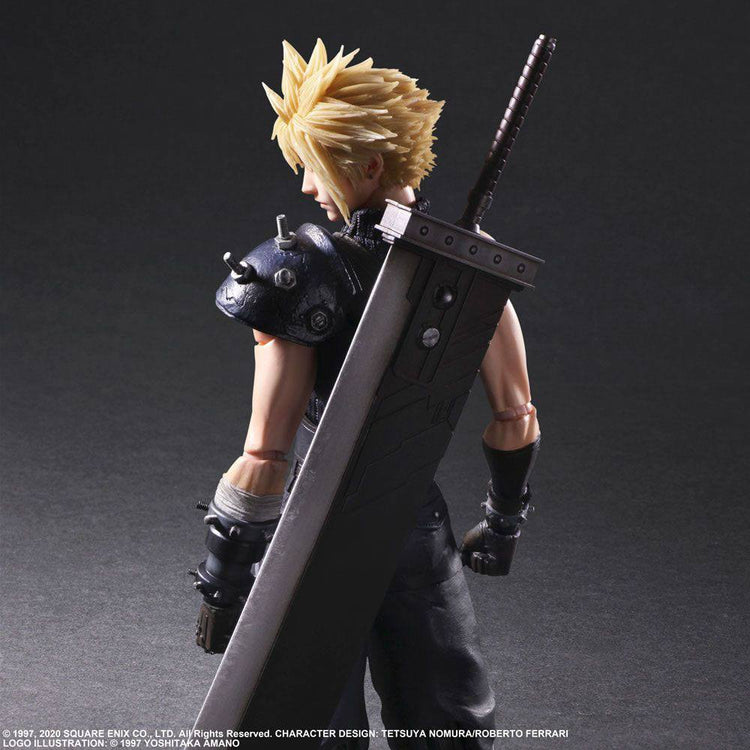 [PREORDINE] Final Fantasy VII Remake Action Figure Cloud Strife Ver. 2 - 27 cm - Square-Enix - Action figures