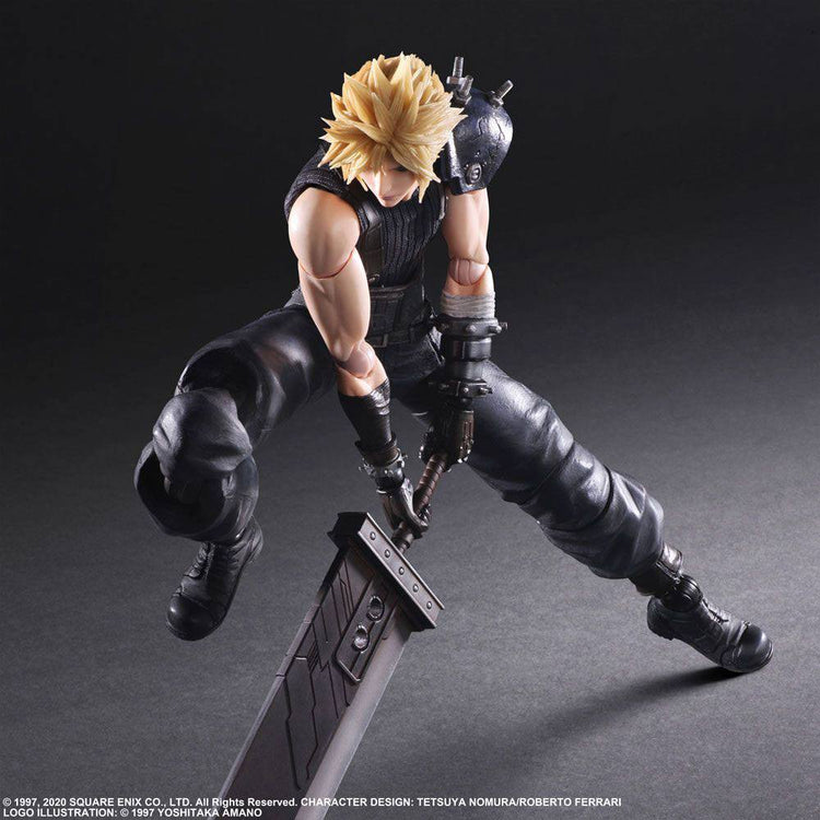[PREORDINE] Final Fantasy VII Remake Action Figure Cloud Strife Ver. 2 - 27 cm - Square-Enix - Action figures