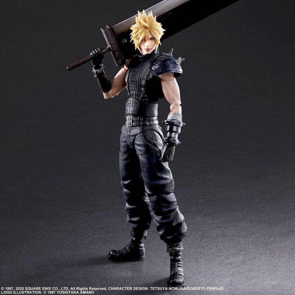 [PREORDINE] Final Fantasy VII Remake Action Figure Cloud Strife Ver. 2 - 27 cm - Square-Enix - Action figures