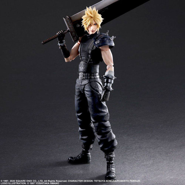 [PREORDINE] Final Fantasy VII Remake Action Figure Cloud Strife Ver. 2 - 27 cm - Square-Enix - Action figures