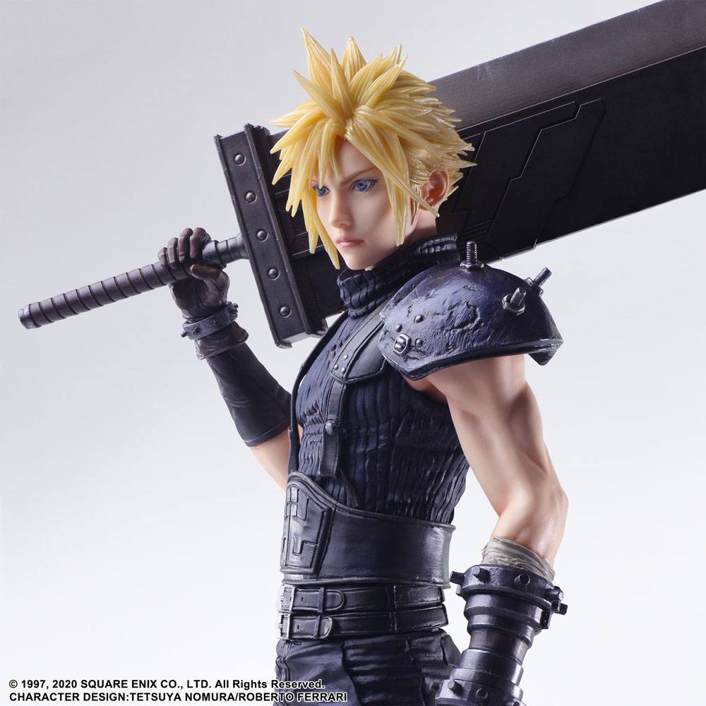 [PREORDINE] Final Fantasy VII Remake - Statue Static Arts Gallery Cloud Strife 26 cm - Square-Enix - Statue