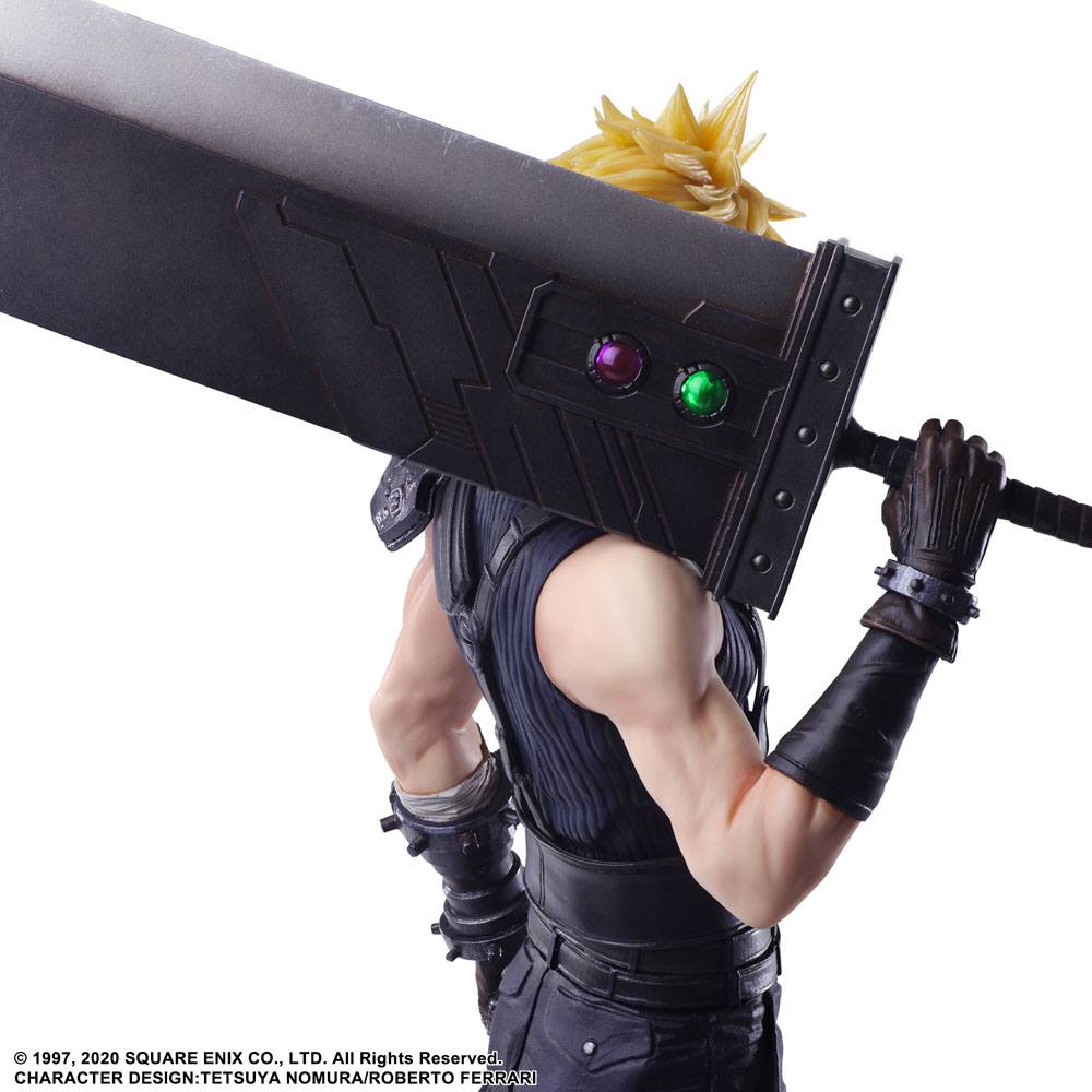 [PREORDINE] Final Fantasy VII Remake - Statue Static Arts Gallery Cloud Strife 26 cm - Square-Enix - Statue