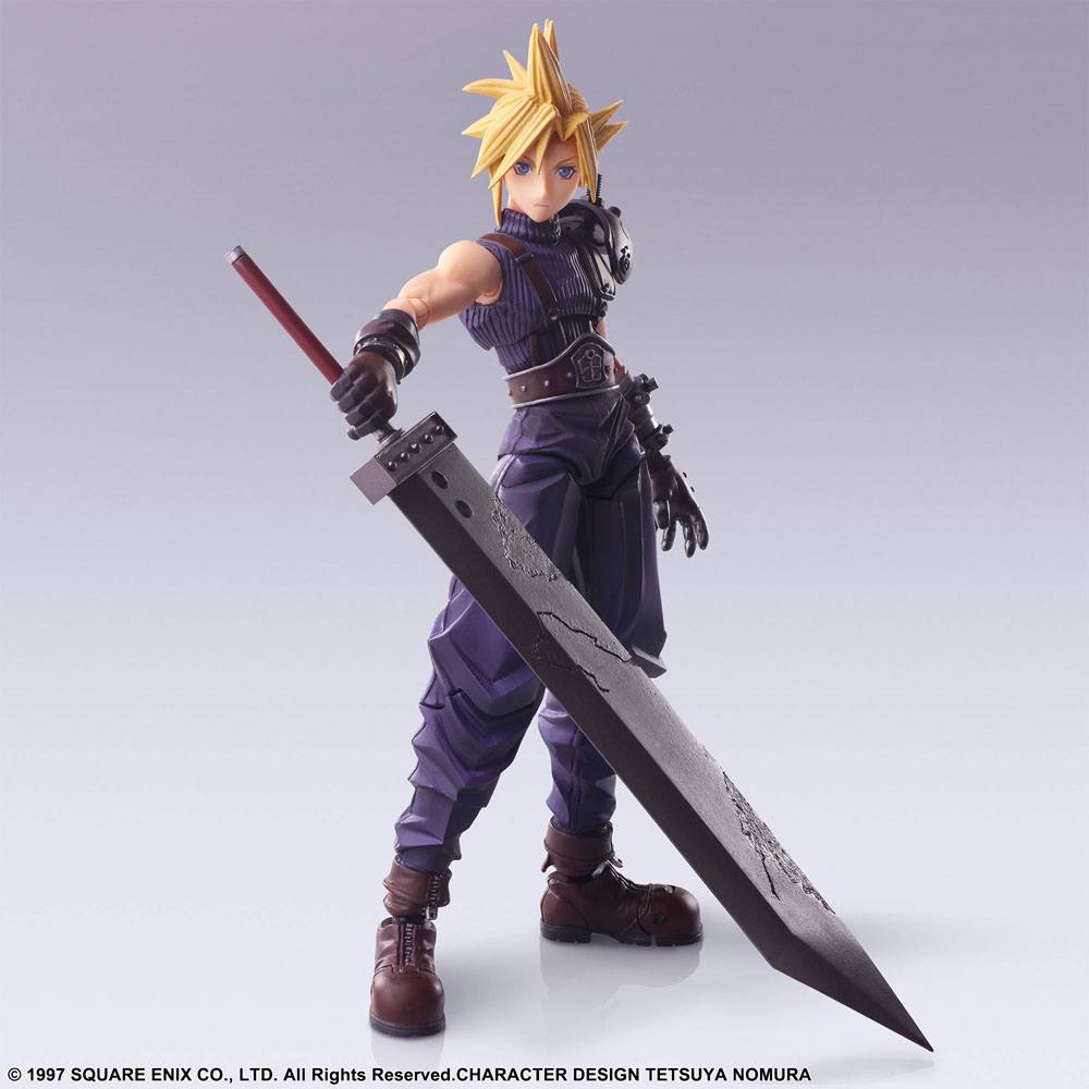 [PREORDINE] Final Fantasy VII Action Figure Cloud Strife Bring Arts 15 cm - Square-Enix - Action figures
