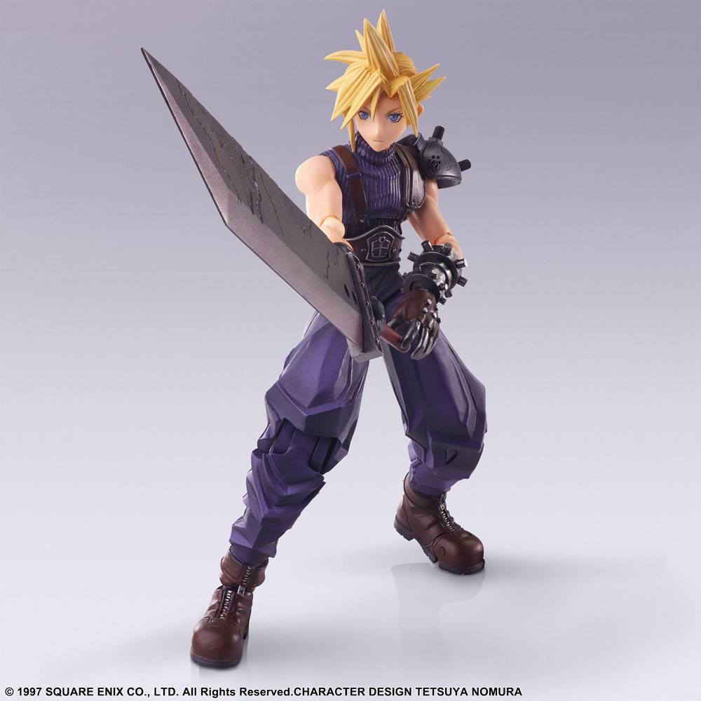 [PREORDINE] Final Fantasy VII Action Figure Cloud Strife Bring Arts 15 cm - Square-Enix - Action figures