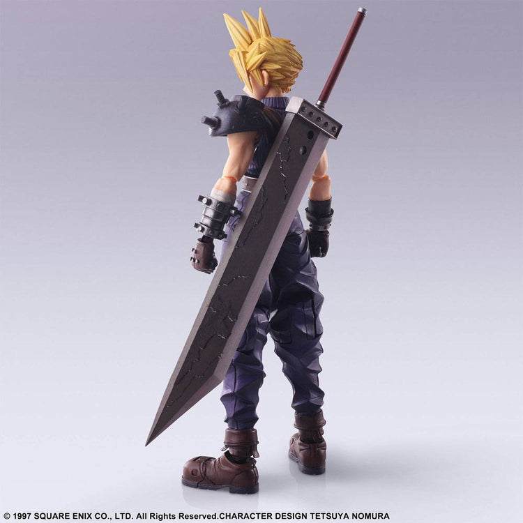 [PREORDINE] Final Fantasy VII Action Figure Cloud Strife Bring Arts 15 cm - Square-Enix - Action figures