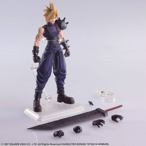 [PREORDINE] Final Fantasy VII Action Figure Cloud Strife Bring Arts 15 cm - Square-Enix - Action figures