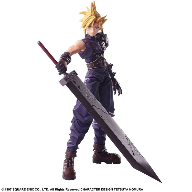 [PREORDINE] Final Fantasy VII Action Figure Cloud Strife Bring Arts 15 cm - Square-Enix - Action figures