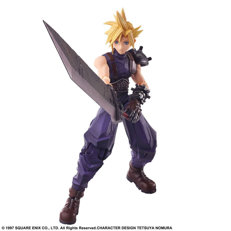 [PREORDINE] Final Fantasy VII Action Figure Cloud Strife Bring Arts 15 cm - Square-Enix - Action figures