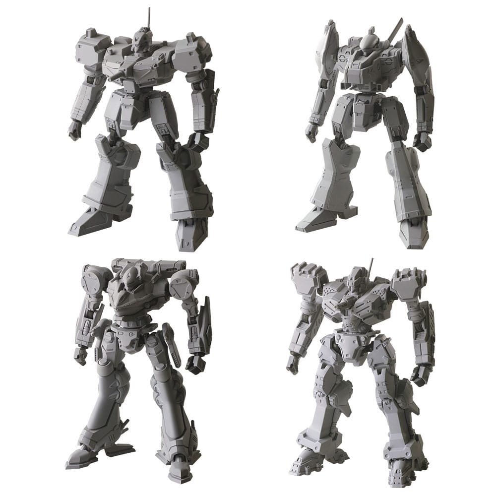 Armored Core: Model Kit Structure Arts - Serie 1 (4 Modelli) - Square-Enix - Model kit