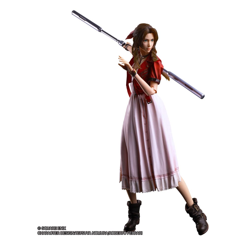 [PREORDINE] Final Fantasy VII Rebirth Action Figure Aerith Gainsborough Play Arts Kai 24 cm - Square-Enix - Action figures