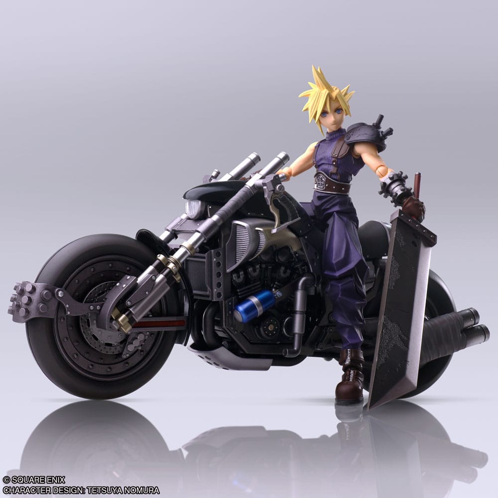 [PREORDER] FINAL FANTASY VII - Cloud & Hardy-Daytona - Figure Bring Arts 15cm