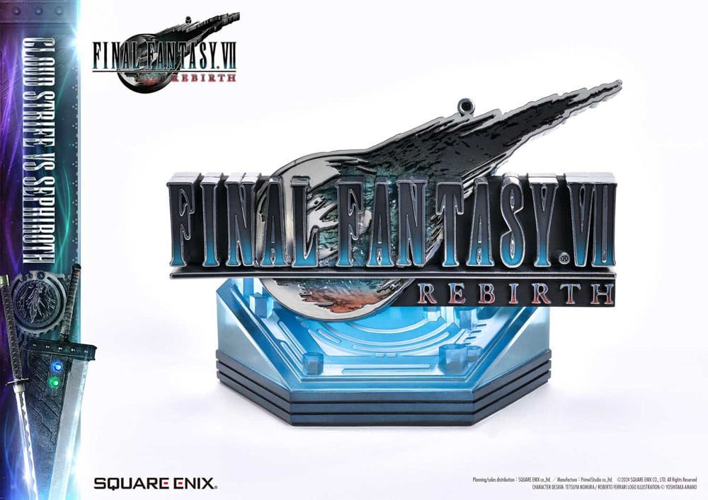 [PREORDINE] Final Fantasy VII Rebirth Statua 2-Pack 1/4 Cloud Strife vs Sephiroth 69 cm - Square-Enix - Statue